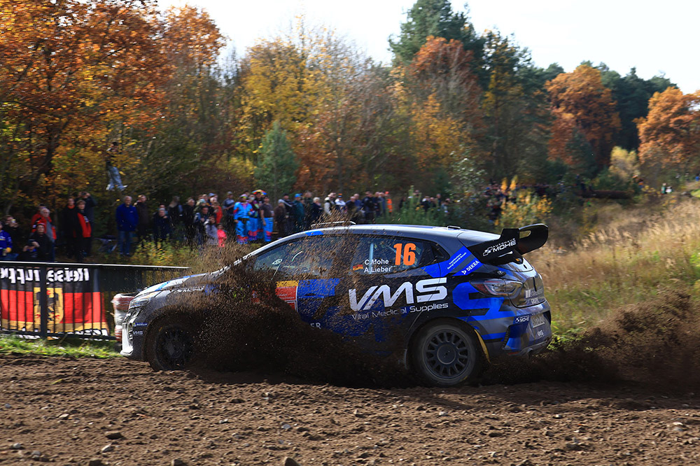 Erfolgreiches Schotter-Comeback für Renault Clio Rally3-Team Carsten Mohe und Andrea Lieber bei der Lausitz Rallye